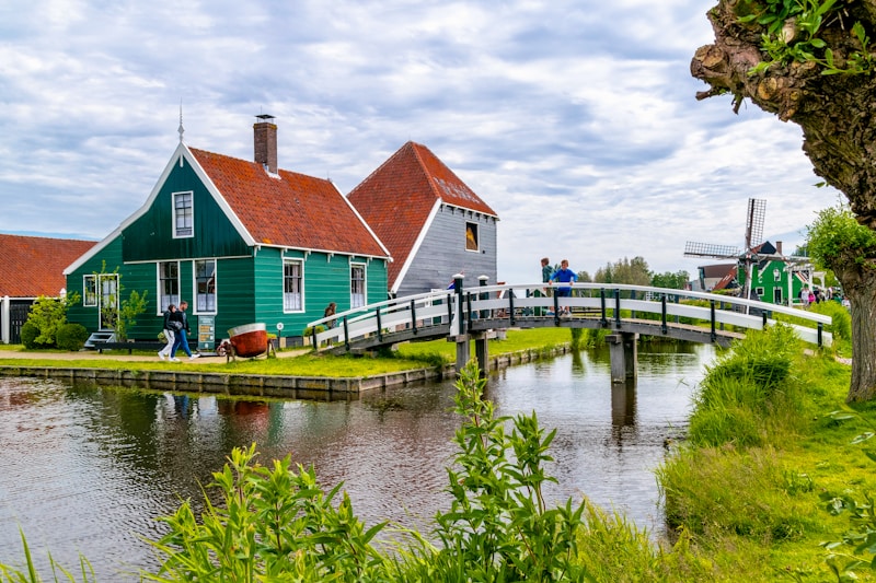 Zaanse Schans is one of the best places to visit with kids