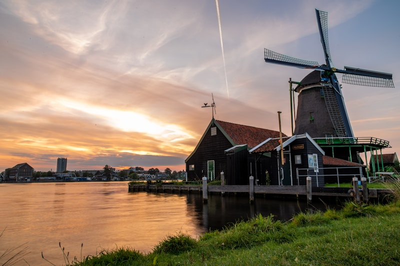 Zaanse Schans in Netherland