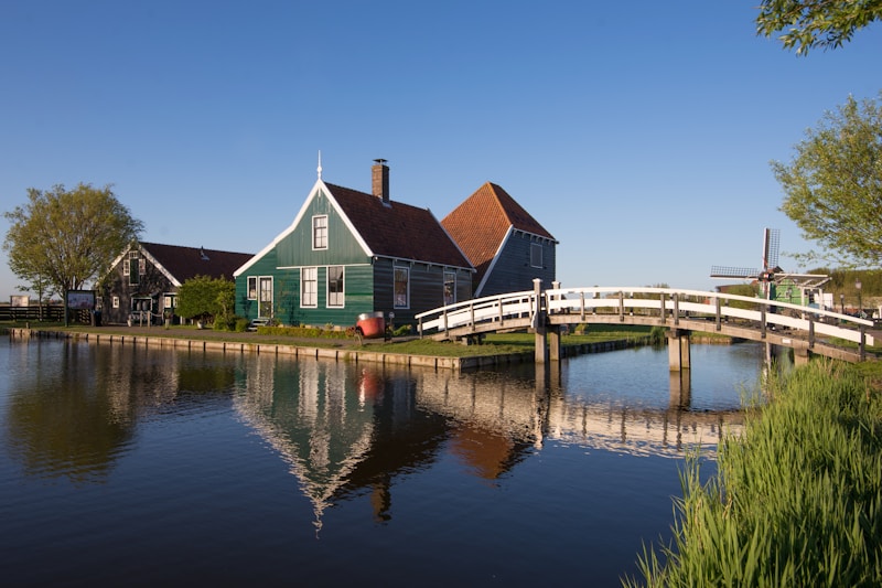 Zaanse Schans summer photo